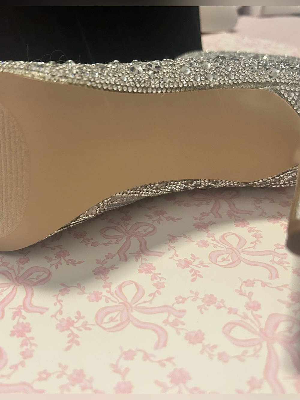 Bloomingdale’s Aqua Gorgeous mirrored-Embellished Women's Ankle Boots Size 7 NIB - Picture 5 of 8